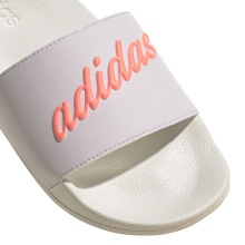 adidas Badeschuhe Adilette Shower - adidas Schriftzug - almostpink Damen